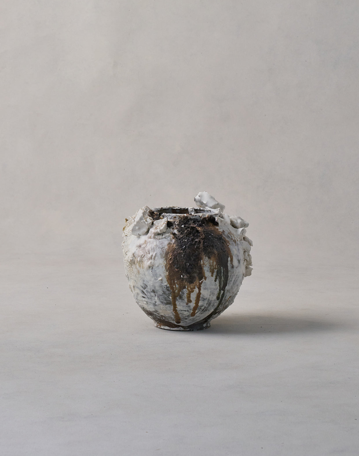 Akiko Hirai 'Small Moon Jar No.03, 2025' (AH2517)