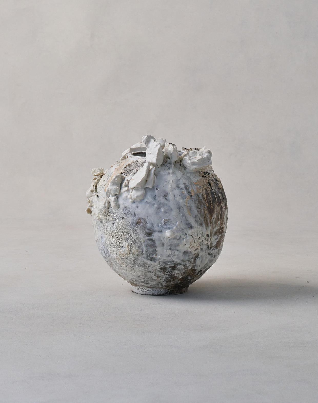 Akiko Hirai 'Small Moon Jar No.05, 2025' (AH2519)