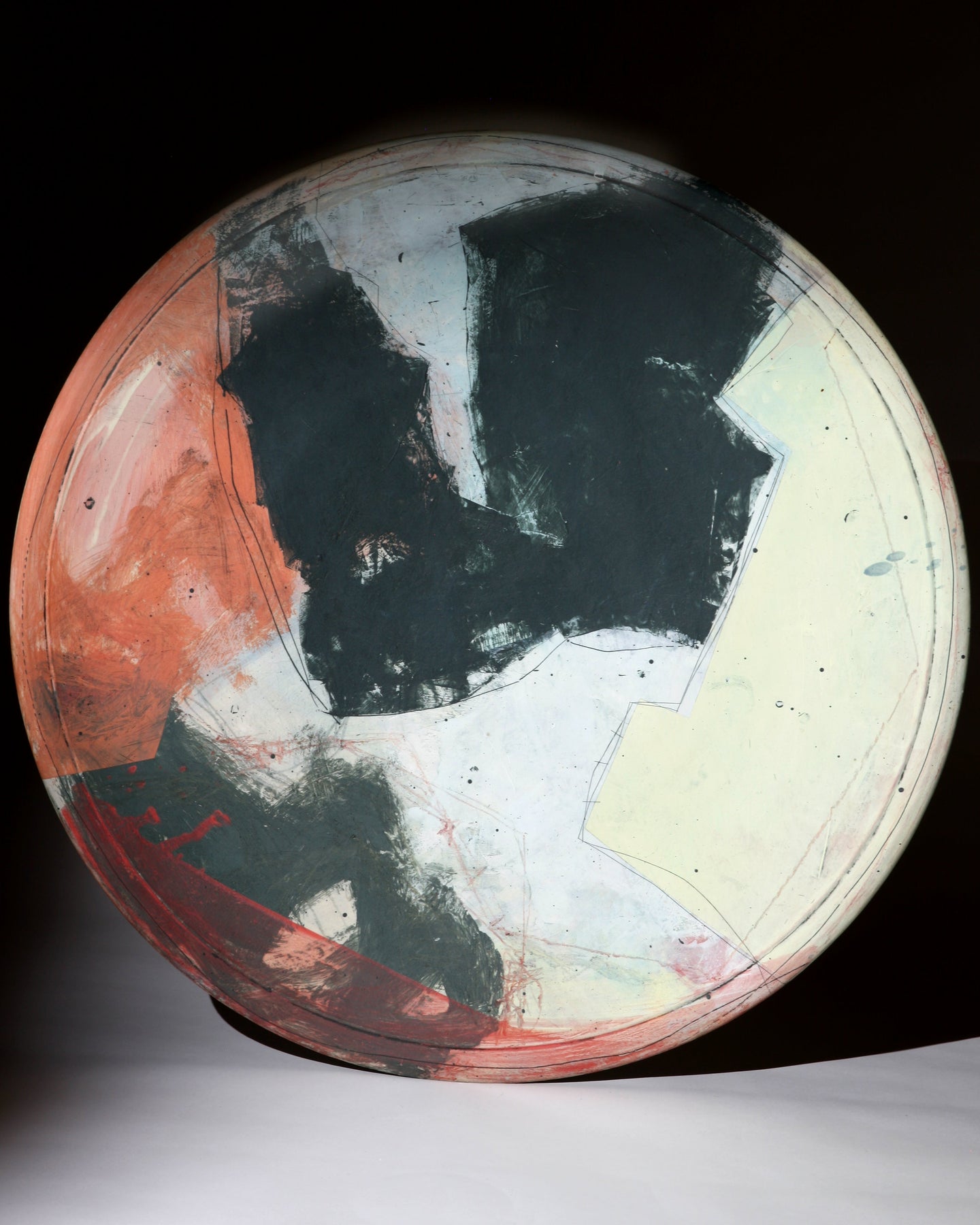 Jean-Francois Thierion, Large Disk No. 1, 2024