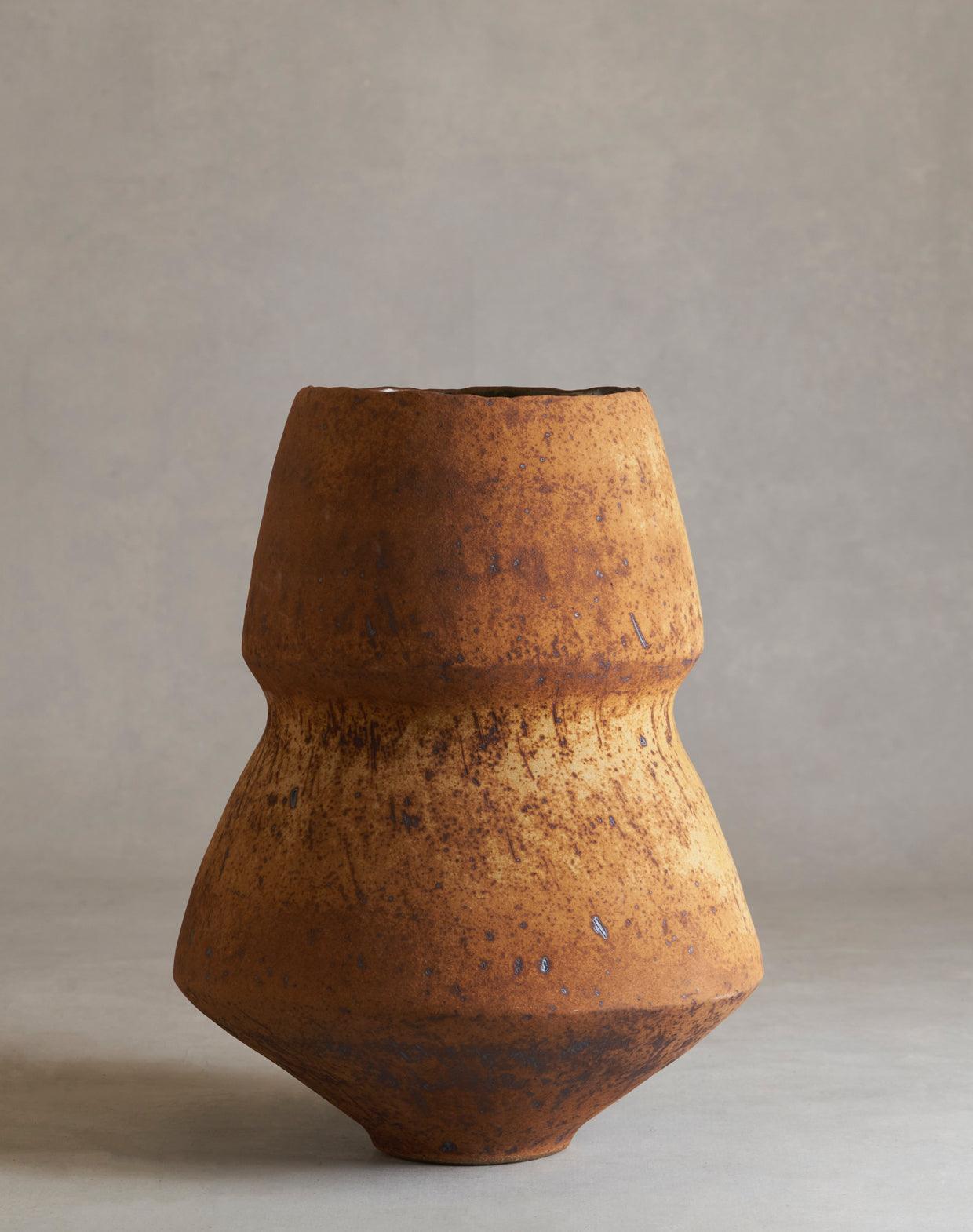 Rick Hintze Coiled Stoneware Vessel, "Untitled" No. 09