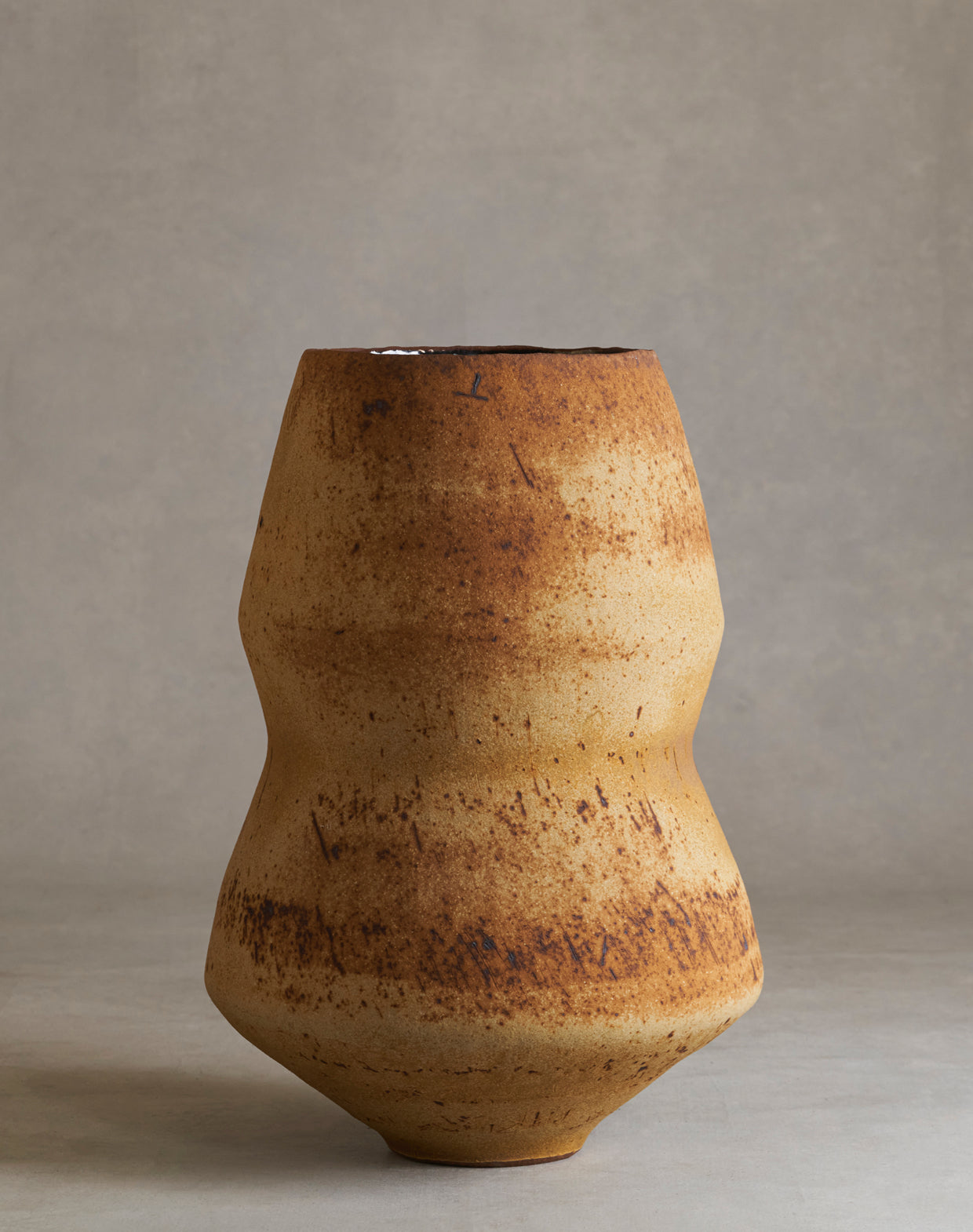 Rick Hintze Coiled Stoneware Vessel, "Untitled" No. 10