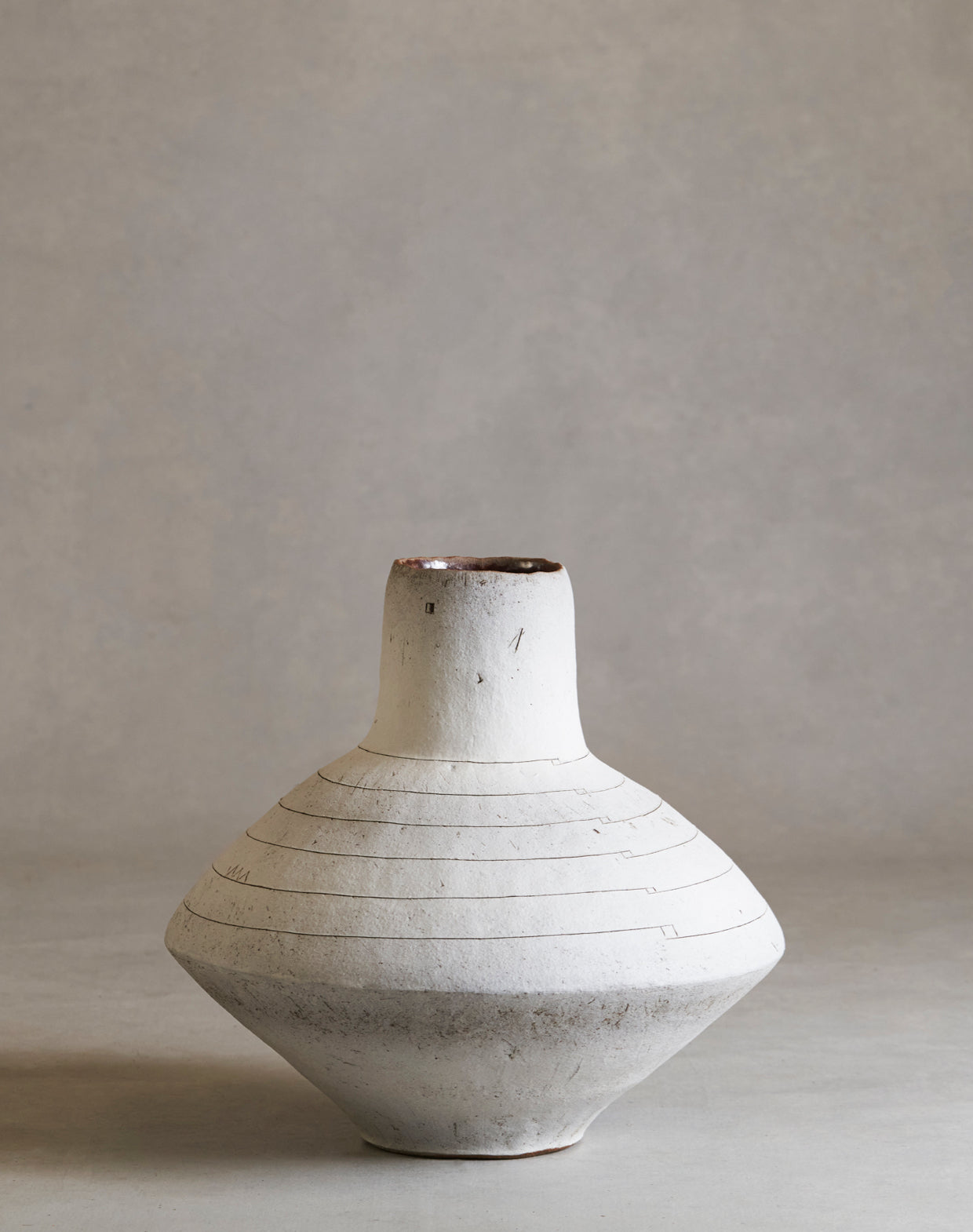 Rick Hintze Coiled Stoneware Vessel, "Untitled" No. 11