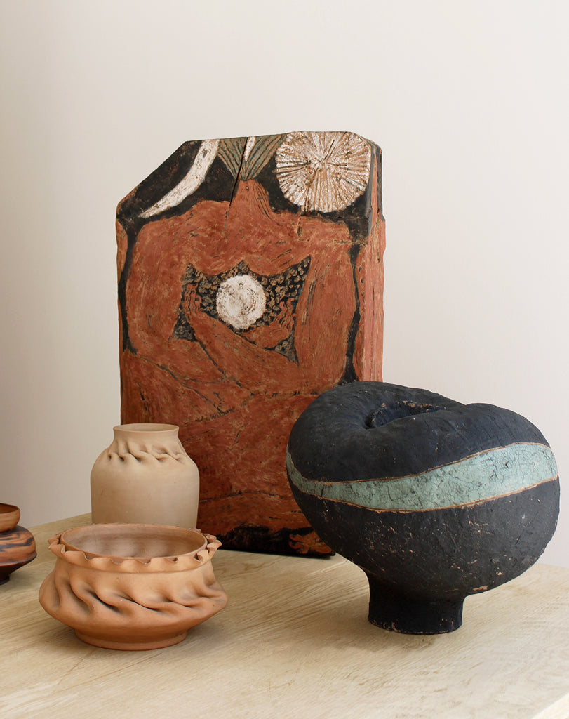 SIX ARTISTS USE CLAY