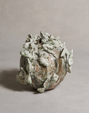 Akiko Hirai Moon Jar "Untitled" 2021, 1-19 (Ahmj119)