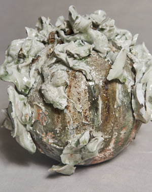 Akiko Hirai Moon Jar "Untitled" 2021, 1-19 (Ahmj119)