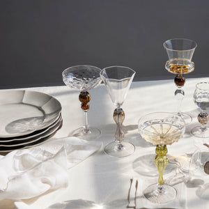 Hyunsung Cho Cocktail Glass Burgundy