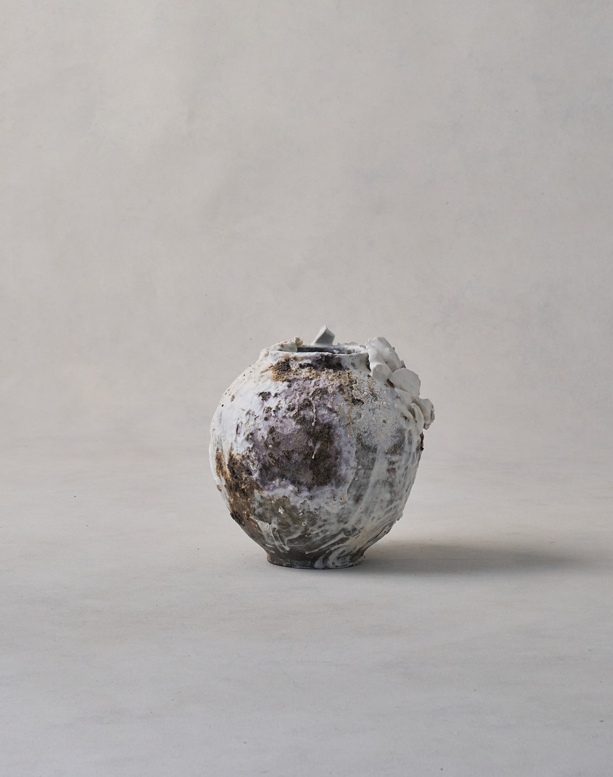 Akiko Hirai 'Small Moon Jar  No.02, 2025' (AH2516)