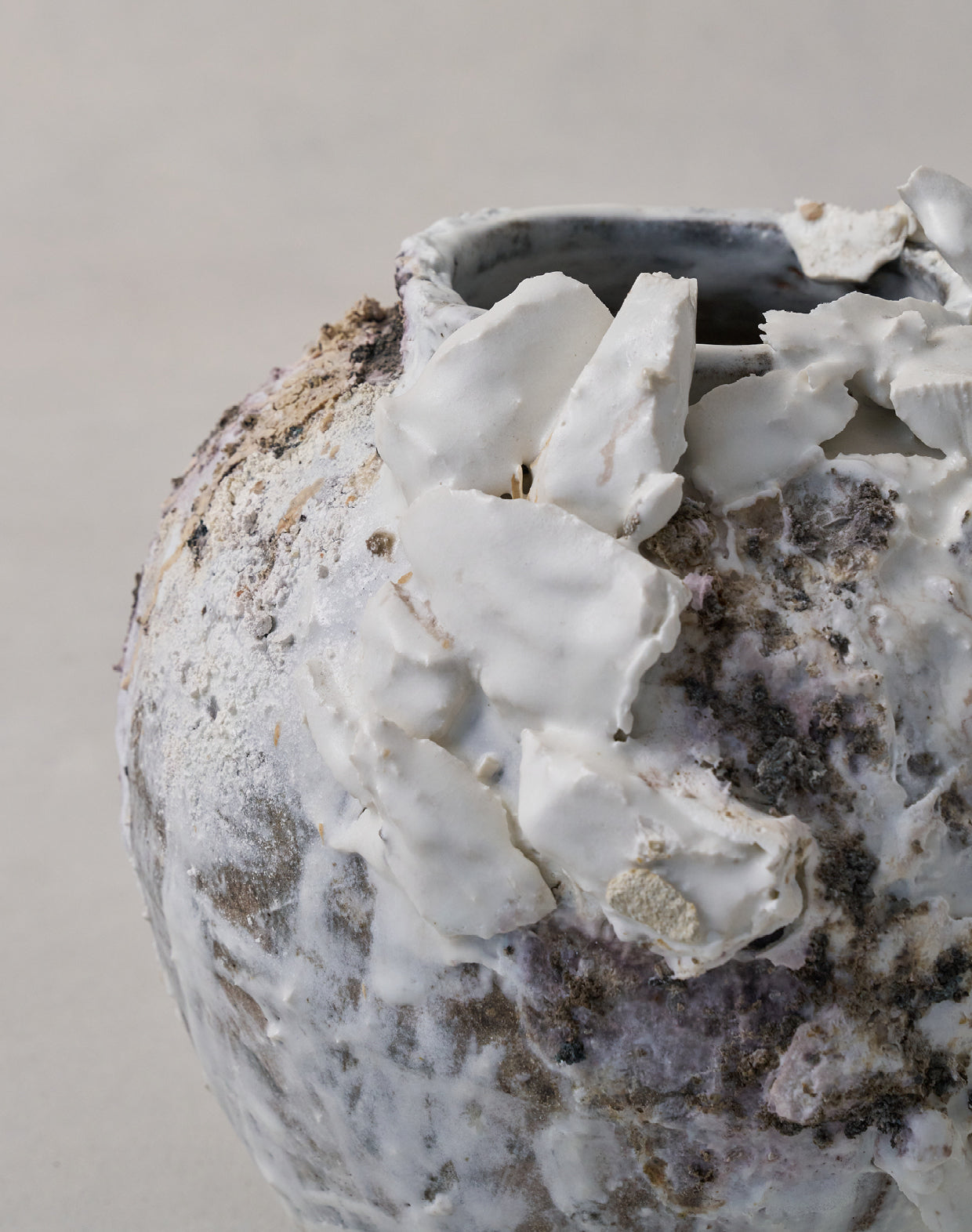 Akiko Hirai 'Small Moon Jar  No.02, 2025' (AH2516)