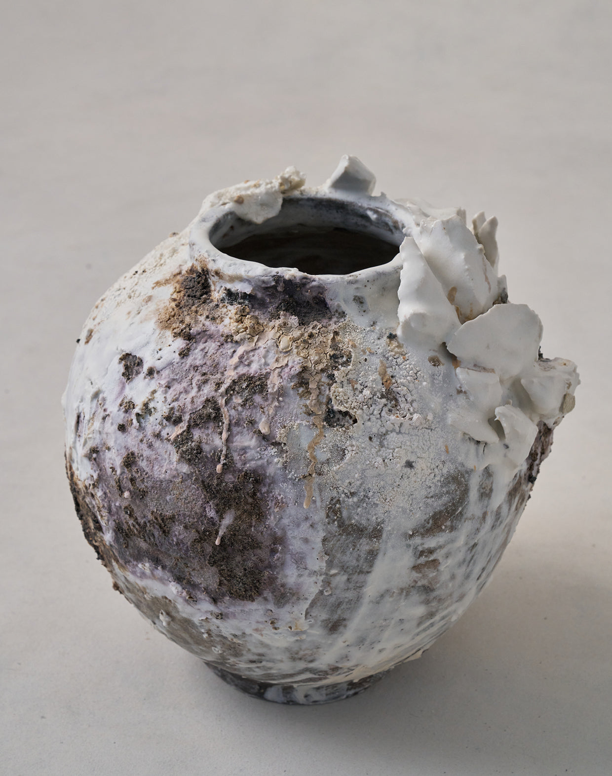 Akiko Hirai 'Small Moon Jar  No.02, 2025' (AH2516)