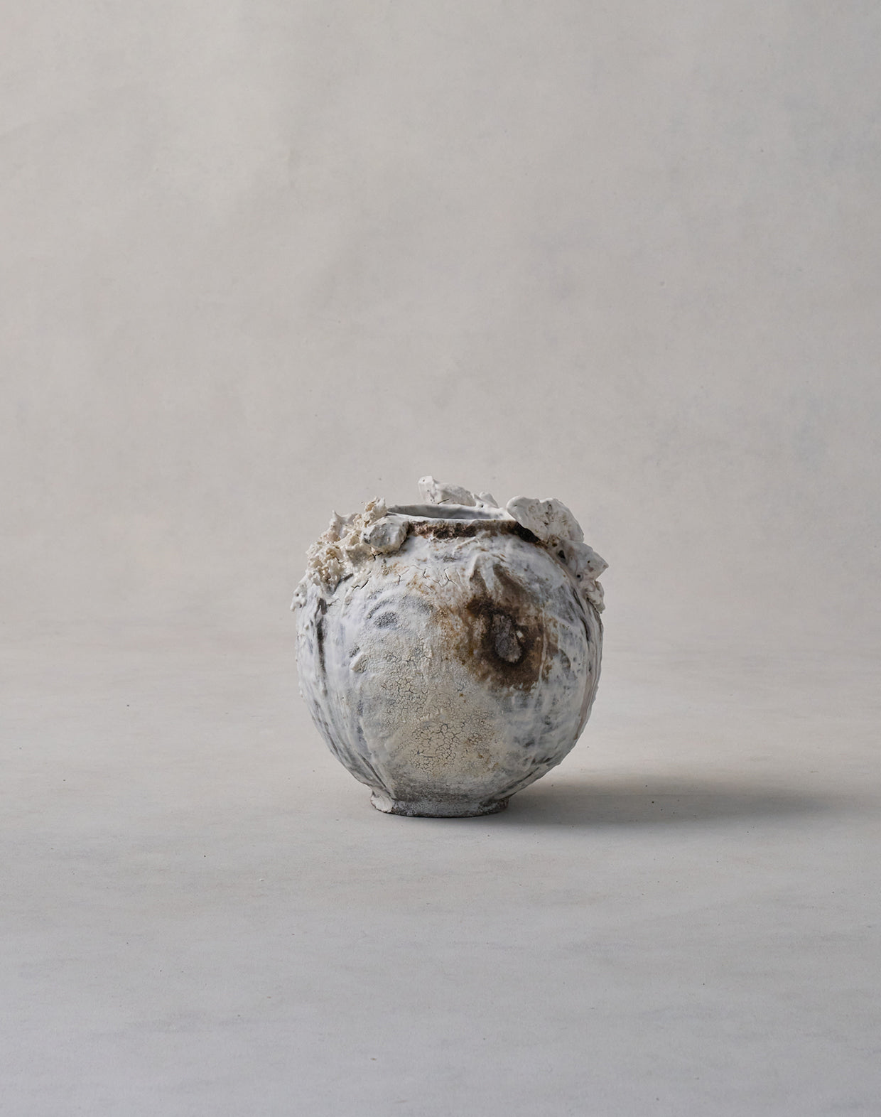 Akiko Hirai 'Small Moon Jar No.04, 2025' (AH2518)