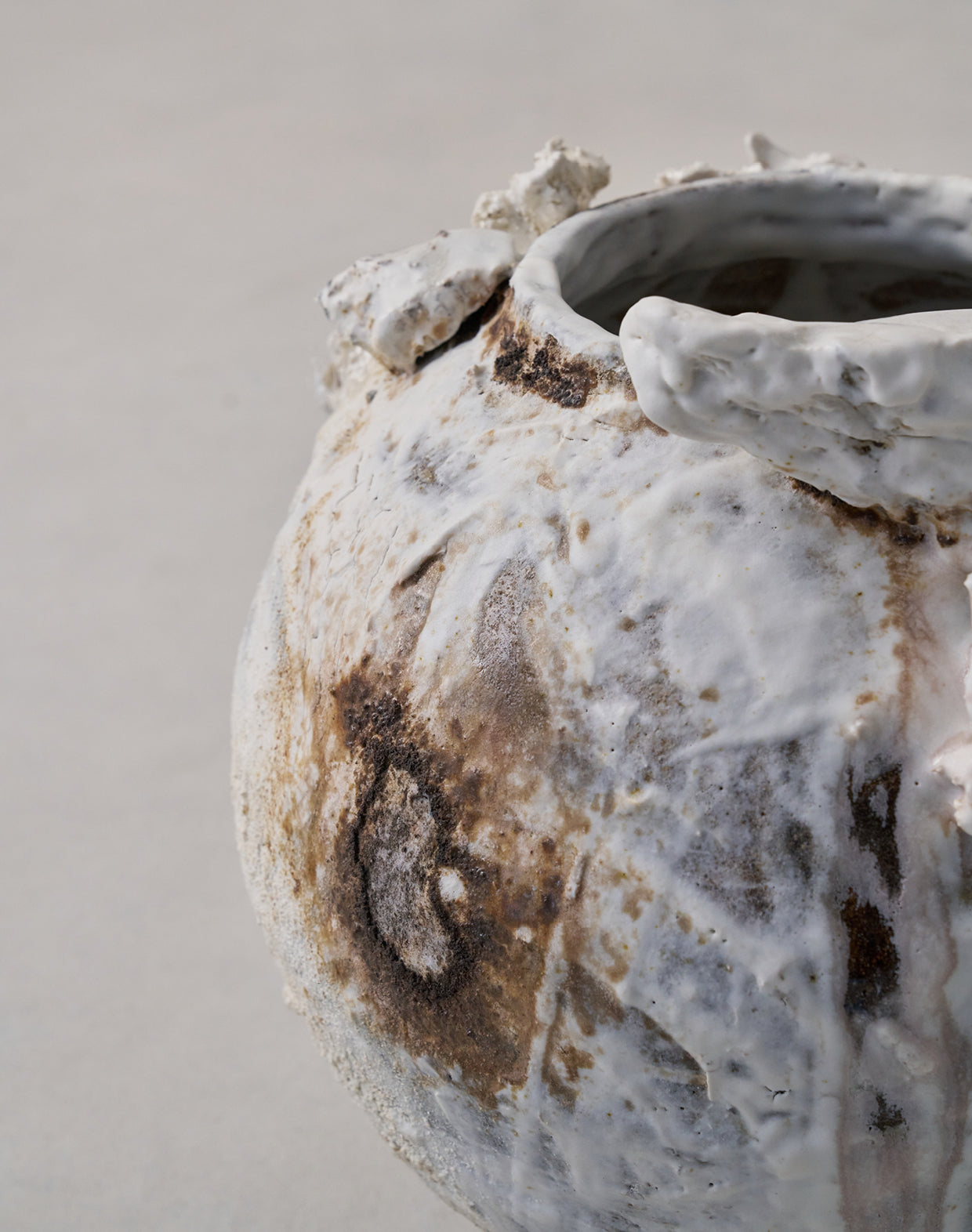 Akiko Hirai 'Small Moon Jar No.04, 2025' (AH2518)