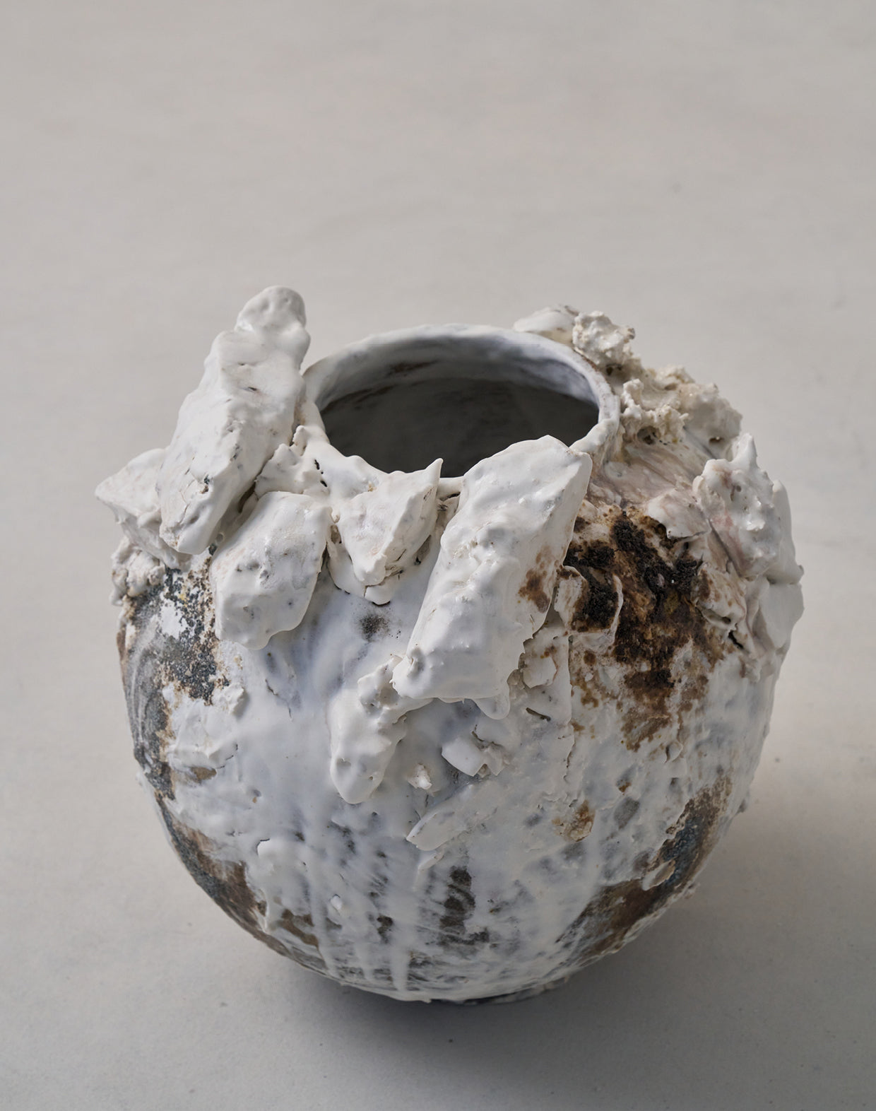 Akiko Hirai 'Small Moon Jar No.04, 2025' (AH2518)