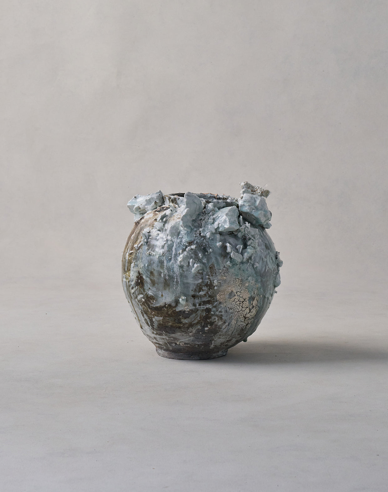 Akiko Hirai 'Small Moon Jar No.08, 2025' (AH2522)