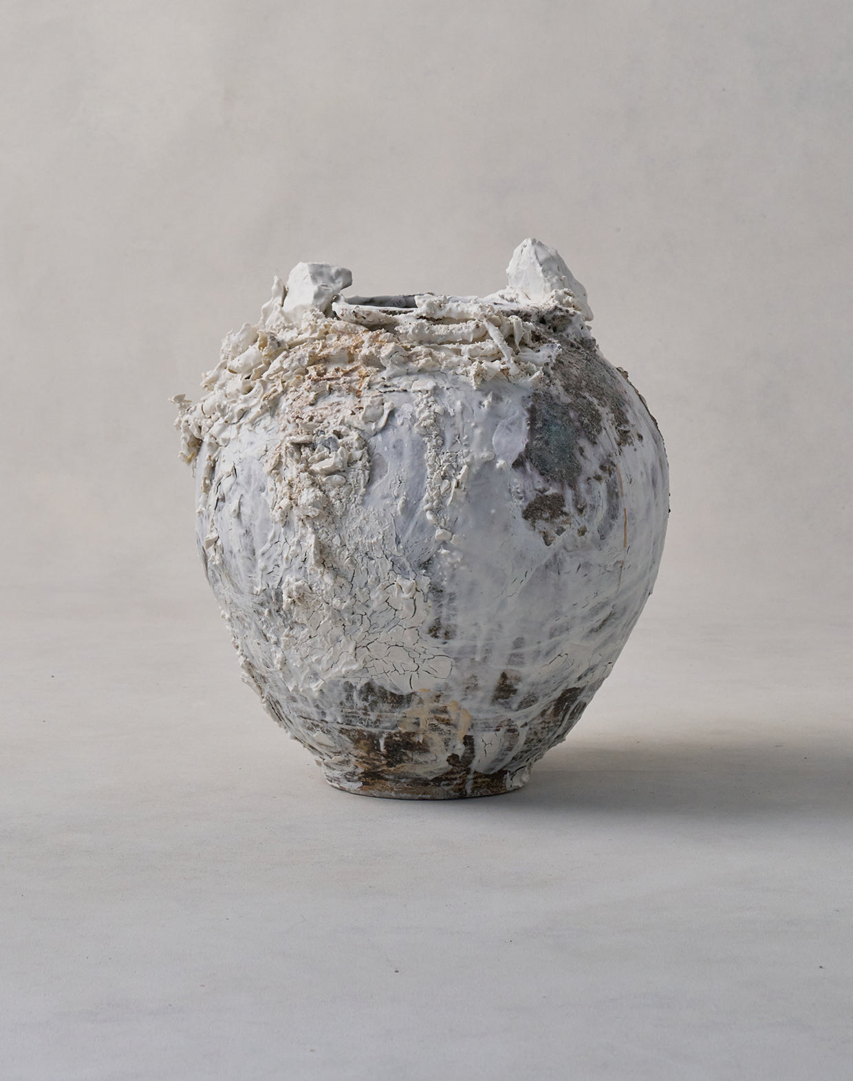 Akiko Hirai 'Medium Moon Jar No.03, 2025' (AH2525)