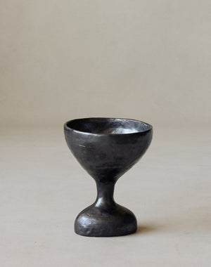 Maggie Wells, Ceramic Sculpture with Black Glaze No. 06