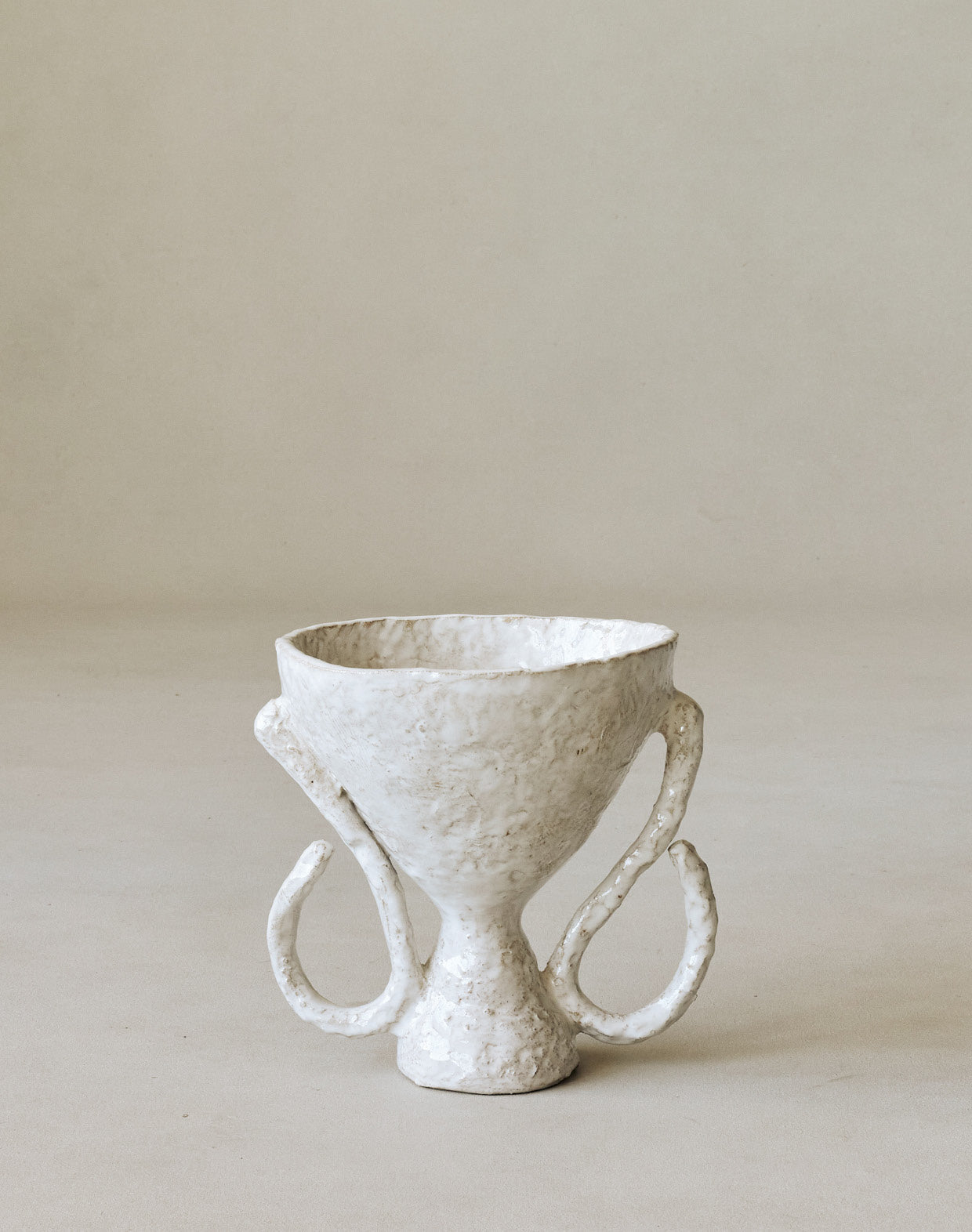 Maggie Wells, Ceramic Sculpture with Majolica Glaze No. 05