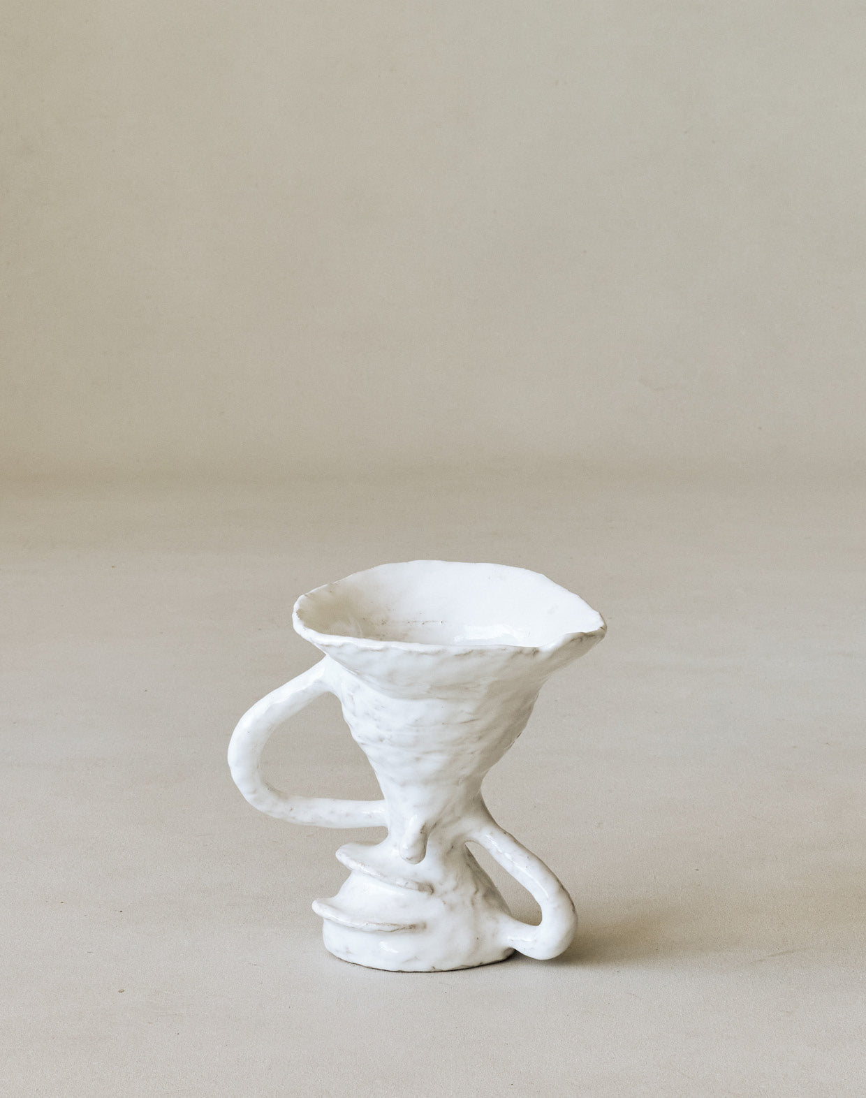 Maggie Wells, Ceramic Sculpture with Majolica Glaze No. 08