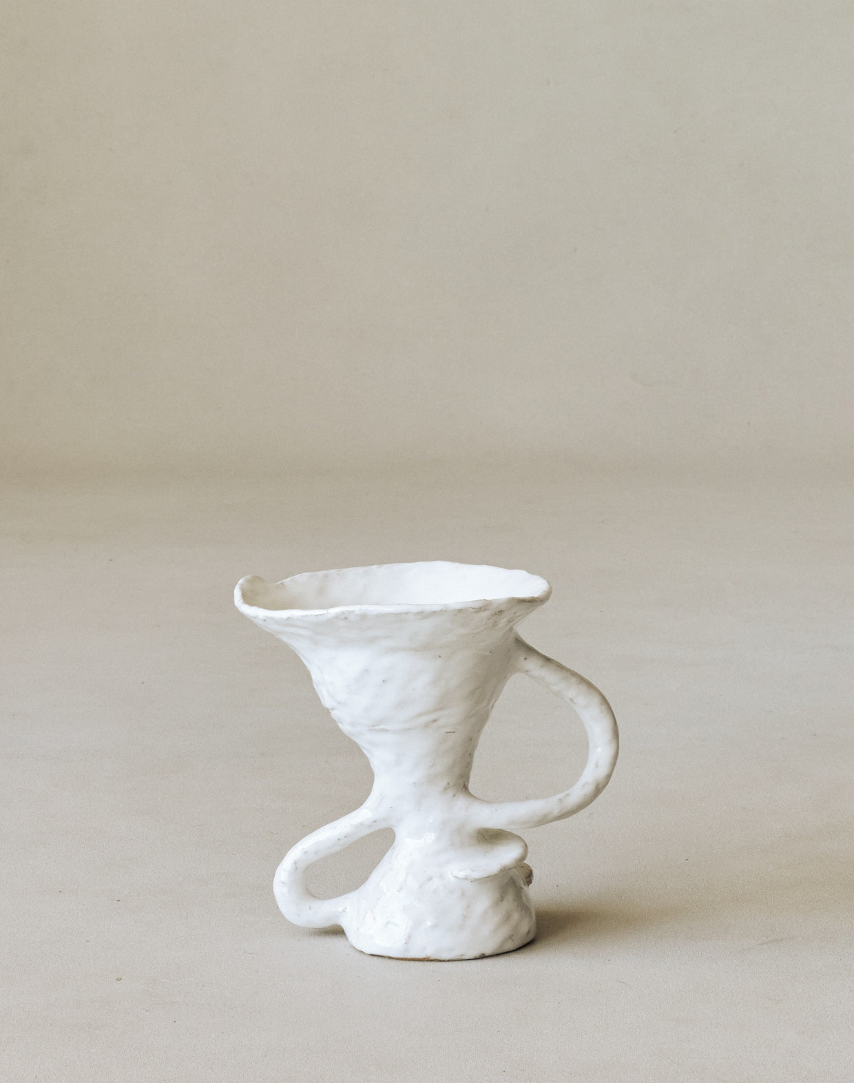Maggie Wells, Ceramic Sculpture with Majolica Glaze No. 08