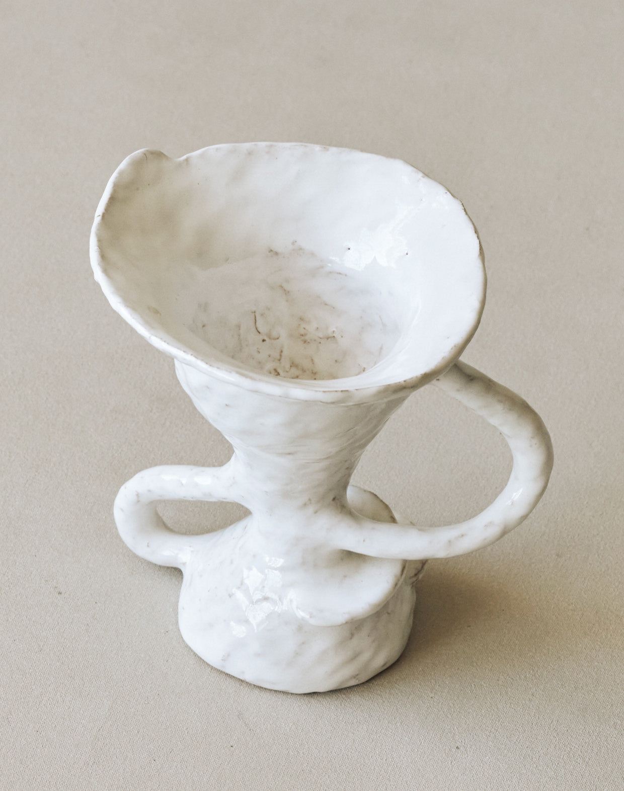 Maggie Wells, Ceramic Sculpture with Majolica Glaze No. 08