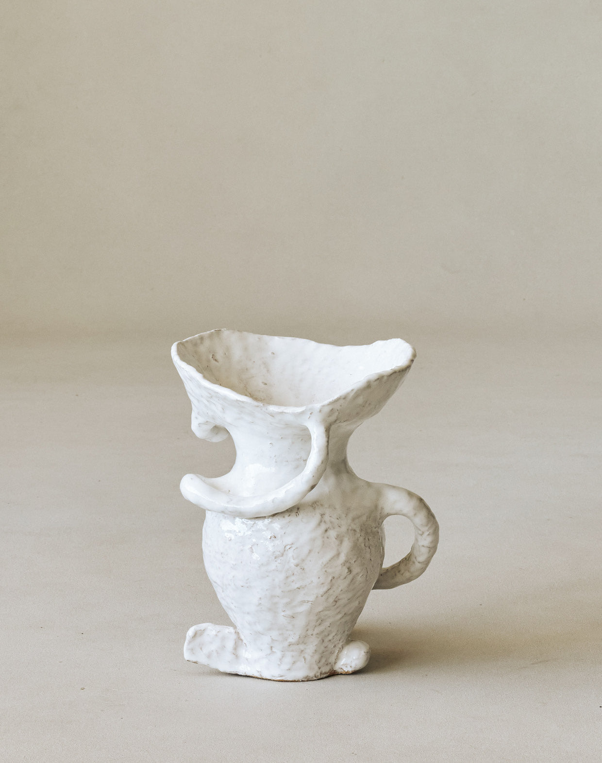 Maggie Wells, Ceramic Sculpture with Majolica Glaze No. 09