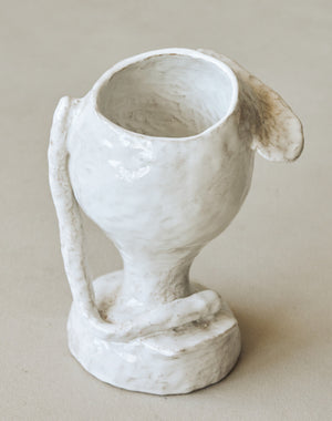 Maggie Wells, Ceramic Sculpture with Majolica Glaze No. 13