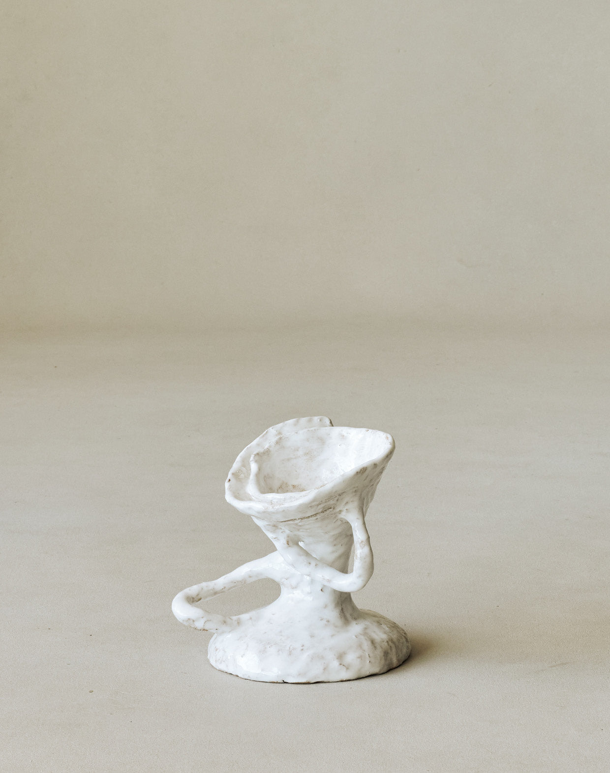 Maggie Wells, Ceramic Sculpture with Majolica Glaze No. 14