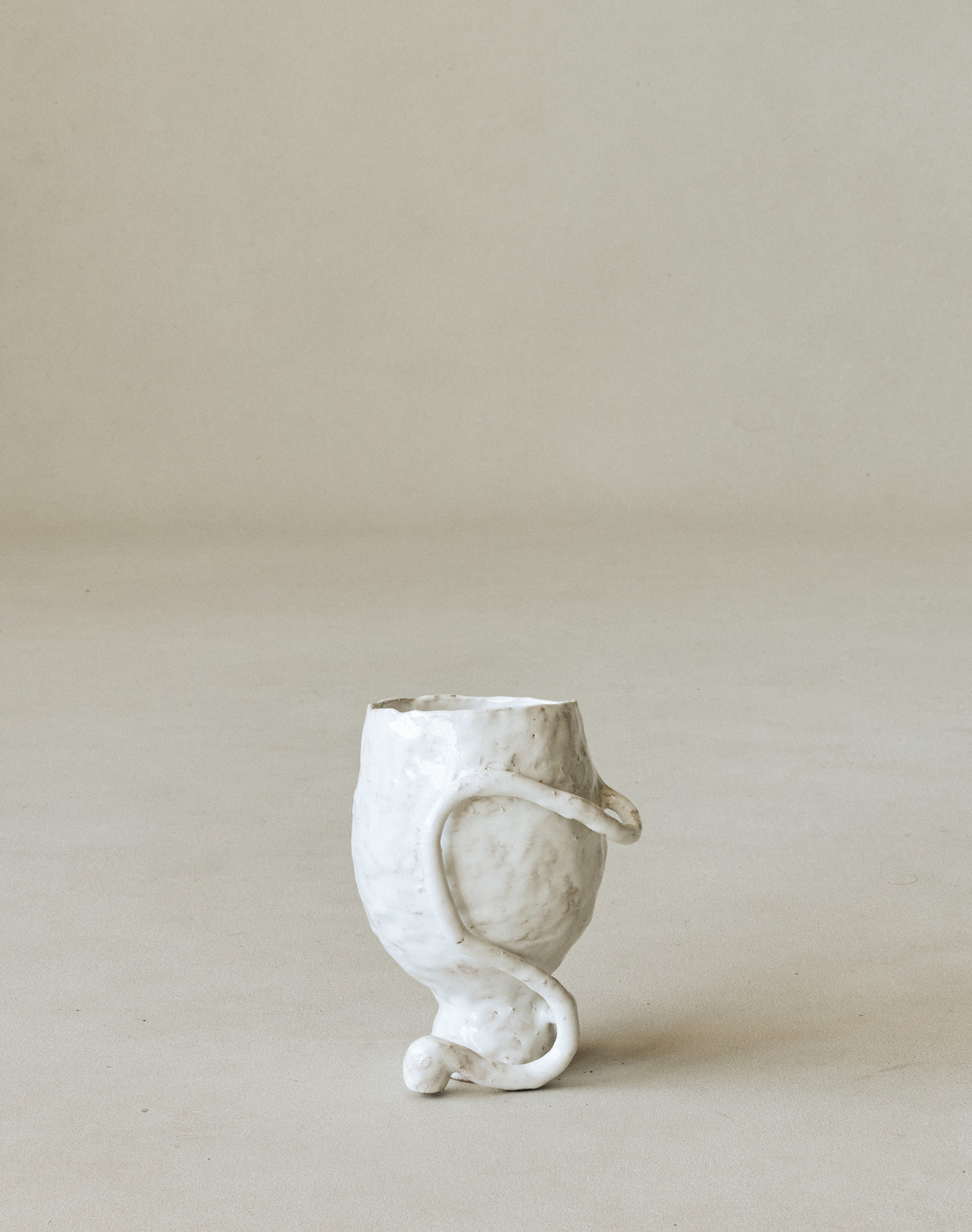 Maggie Wells, Ceramic Sculpture with Majolica Glaze No. 15