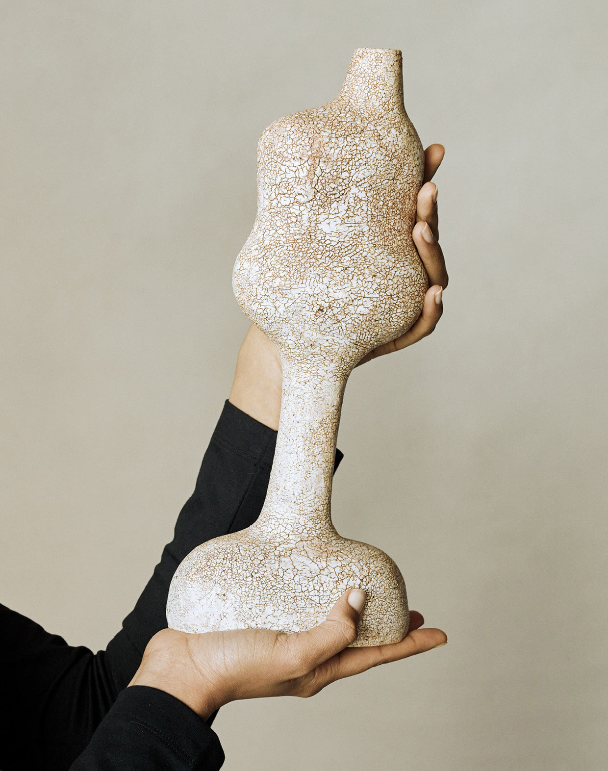 Maggie Wells, Ceramic Sculpture with Terra Sigillata Glaze No. 01