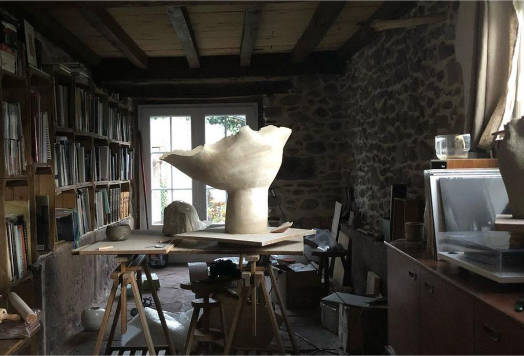 THE STUDIO IN AHETZE, FRANCE WHERE BALKIS BEGAN HER WORK ON “STASIS”