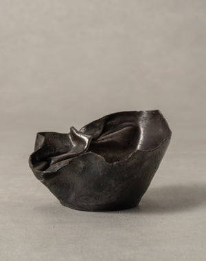 George E. Ohr, Folded Bowl, circa 1897-1900 (GOEA05)