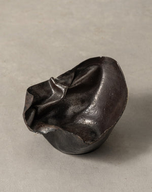 George E. Ohr, Folded Bowl, circa 1897-1900 (GOEA05)
