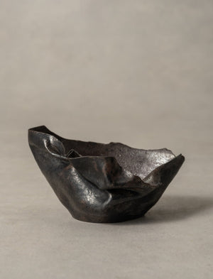 George E. Ohr, Folded Bowl, circa 1897-1900 (GOEA05)