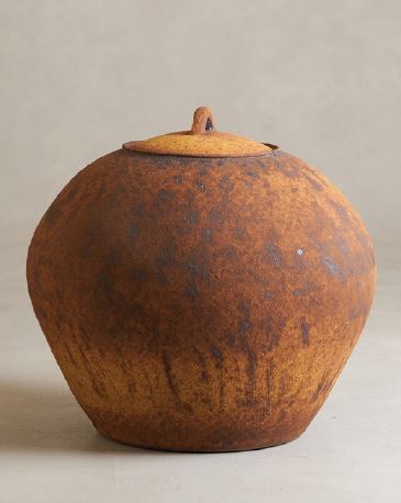 Rick Hintze Stoneware Jar with Lid, No. 01