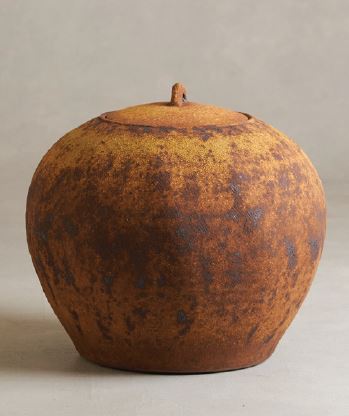 Rick Hintze Stoneware Jar with Lid, No. 02