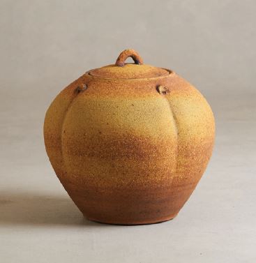 Rick Hintze Stoneware Jar with Lid, No. 05