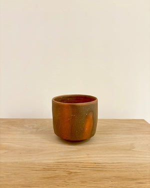 Hitoshi Morimoto Bizen Tea Bowl with Custom Box (HMEA06)