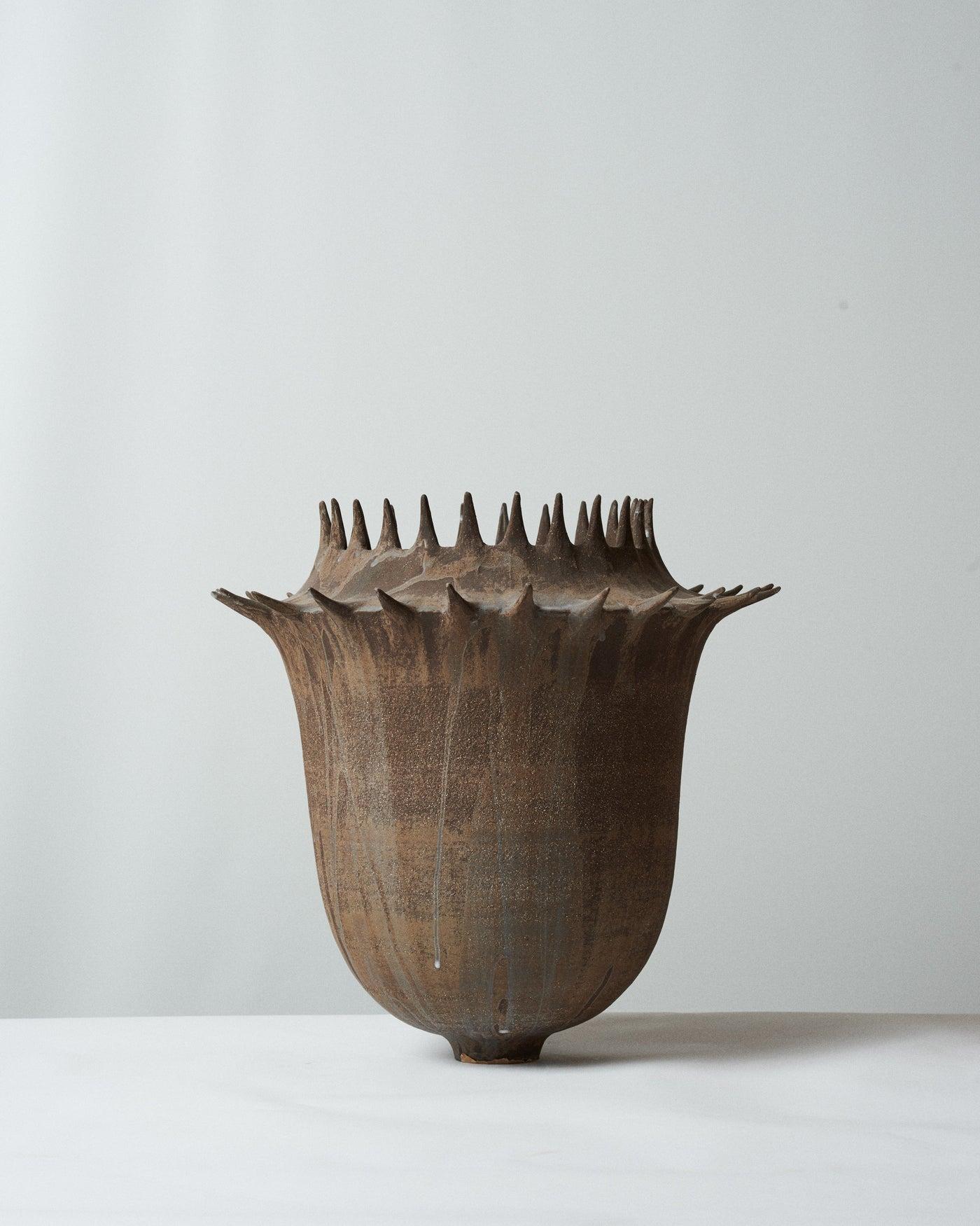 Han Chiao, Thorn Series, Round Vessel, 2023 (HANC10)