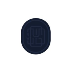 Supplies - RW Guild Sticker "Embossed Insignia" Navy