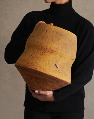 Rick Hintze Coiled Stoneware Vessel, "Untitled" No. 01