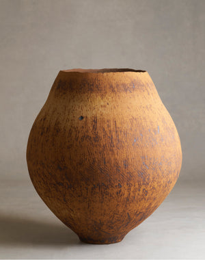 Rick Hintze Coiled Stoneware Vessel, "Untitled" No. 02