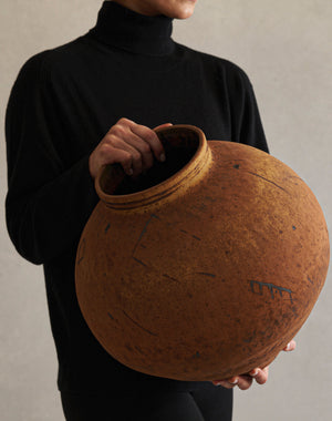 Rick Hintze Coiled Stoneware Vessel, "Untitled" No. 4