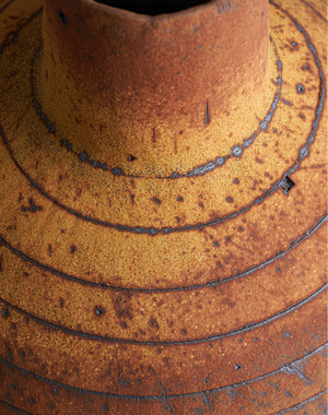 Rick Hintze Coiled Stoneware Vessel, "Untitled" No. 04