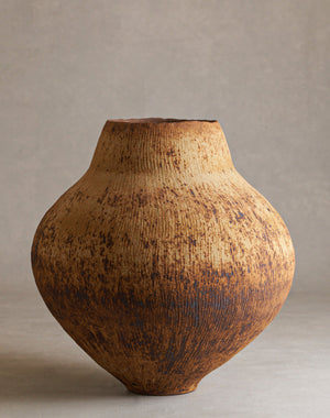 Rick Hintze Coiled Stoneware Vessel, "Untitled" No. 07
