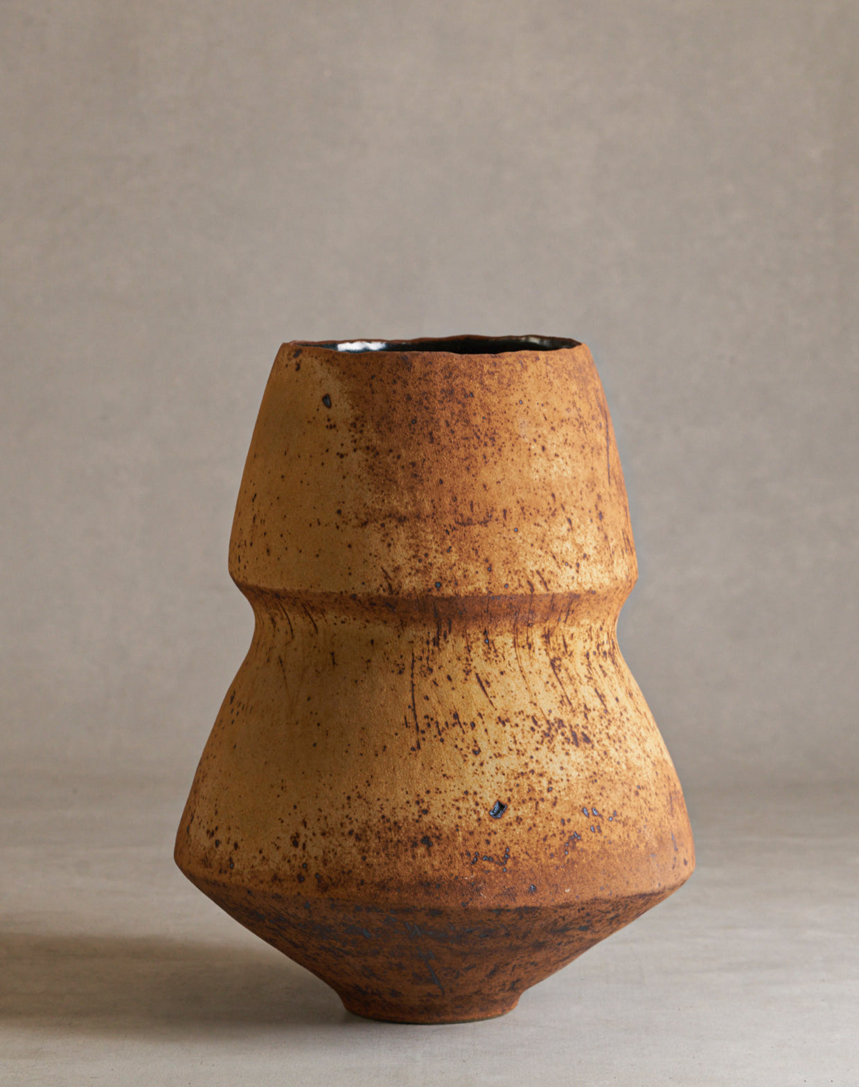 Rick Hintze Coiled Stoneware Vessel, "Untitled" No. 09