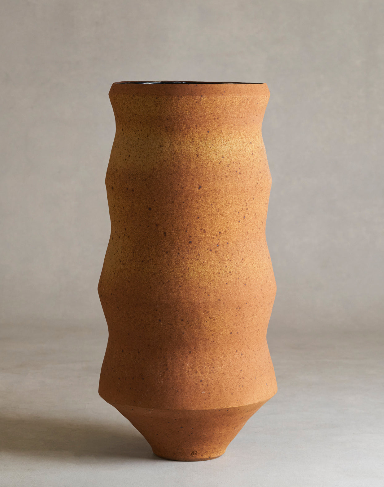 Rick Hintze Coiled Stoneware Vessel, "Untitled" No. 12 (RHCV12)