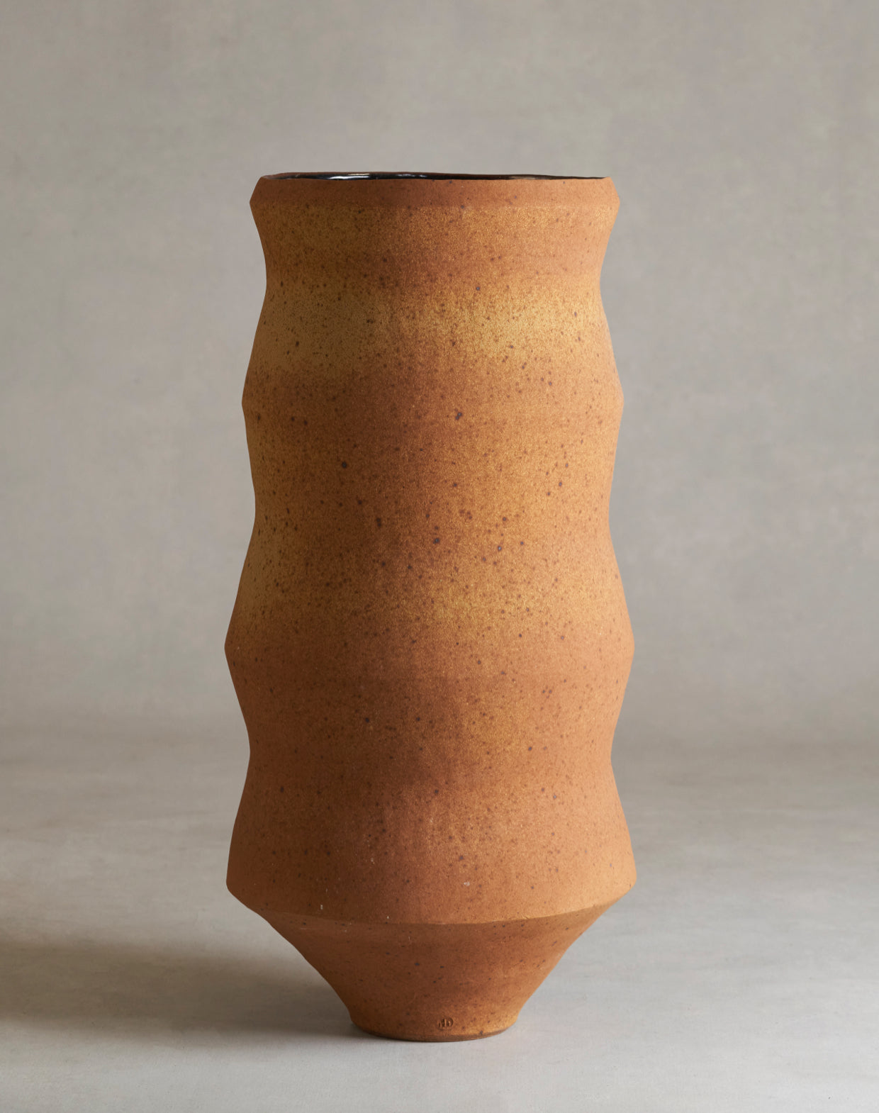 Rick Hintze Coiled Stoneware Vessel, "Untitled" No. 12