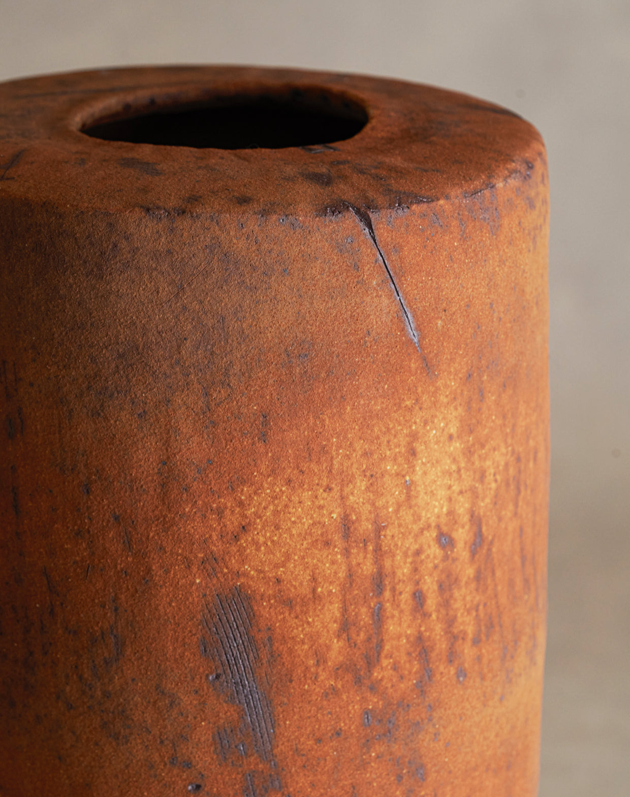 Rick Hintze Coiled Stoneware Vessel, "Untitled" No. 14