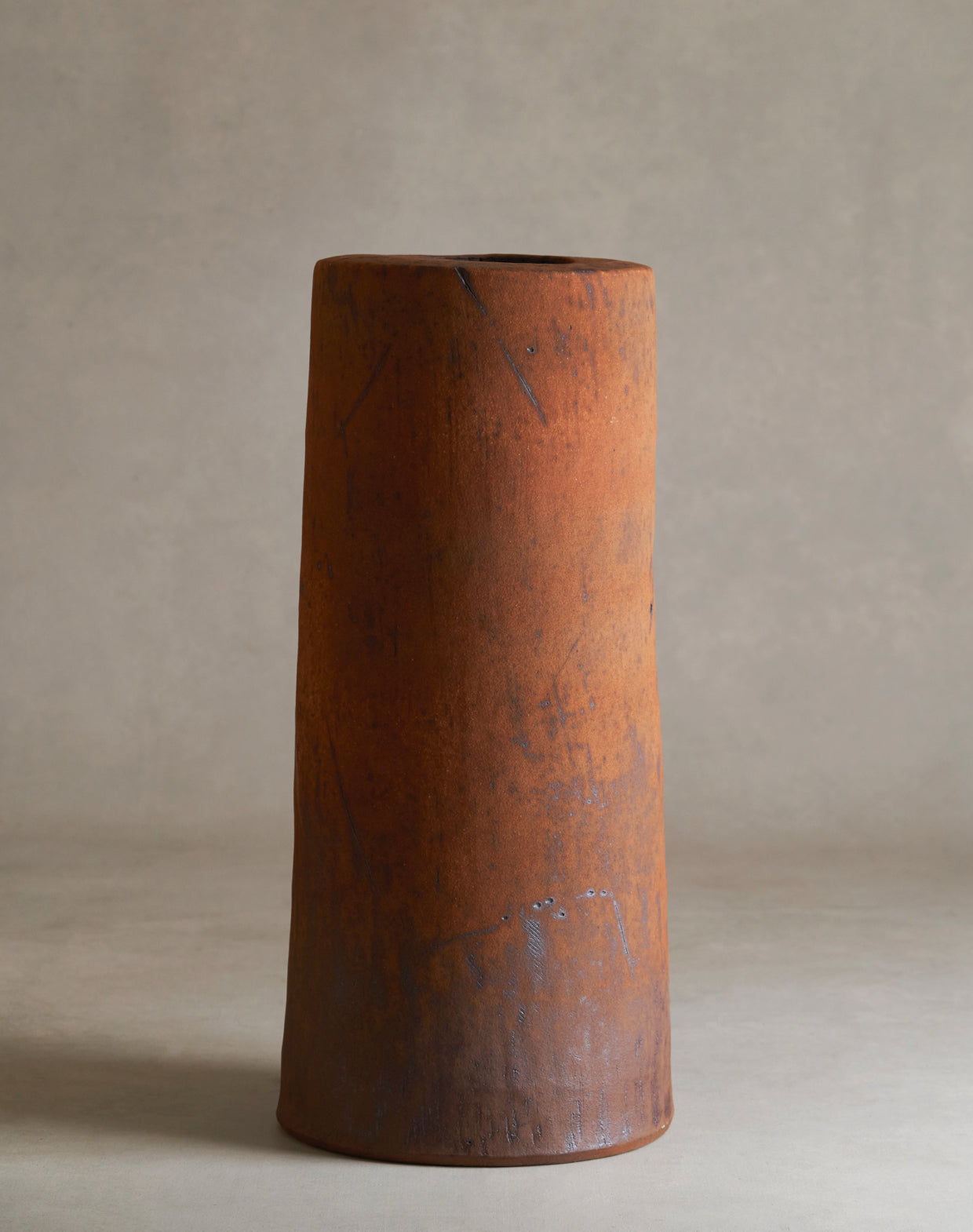 Rick Hintze Coiled Stoneware Vessel, "Untitled" No. 19