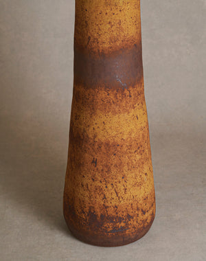 Rick Hintze Tall Coiled Stoneware Vessel, "Untitled" No. 20