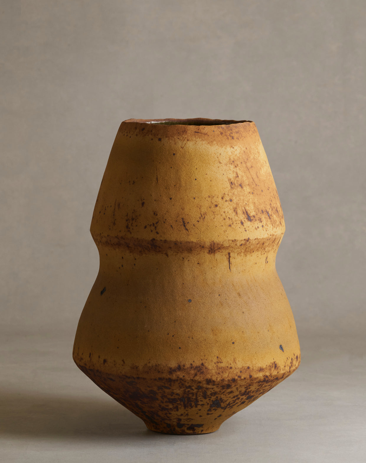 Rick Hintze Coiled Stoneware Vessel, "Untitled" No. 23